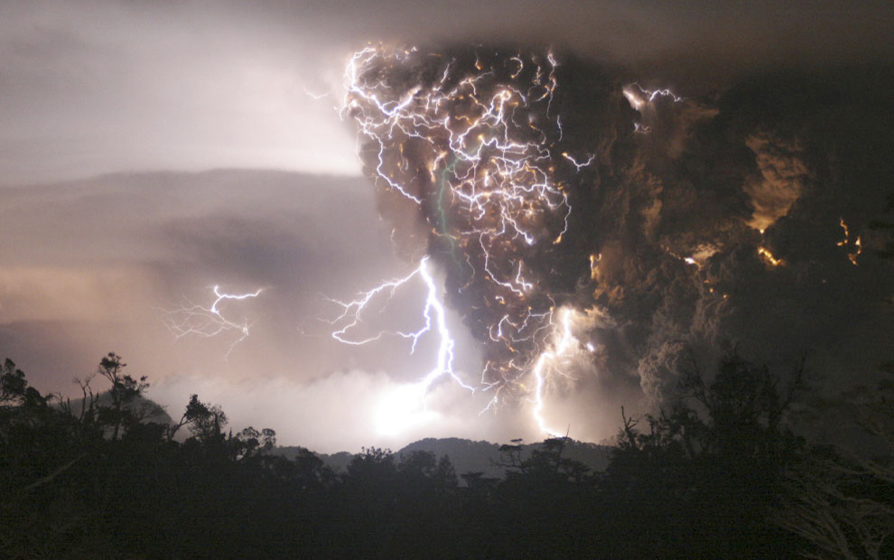 national geographic iceland volcano lightning. the Iceland volcano ash